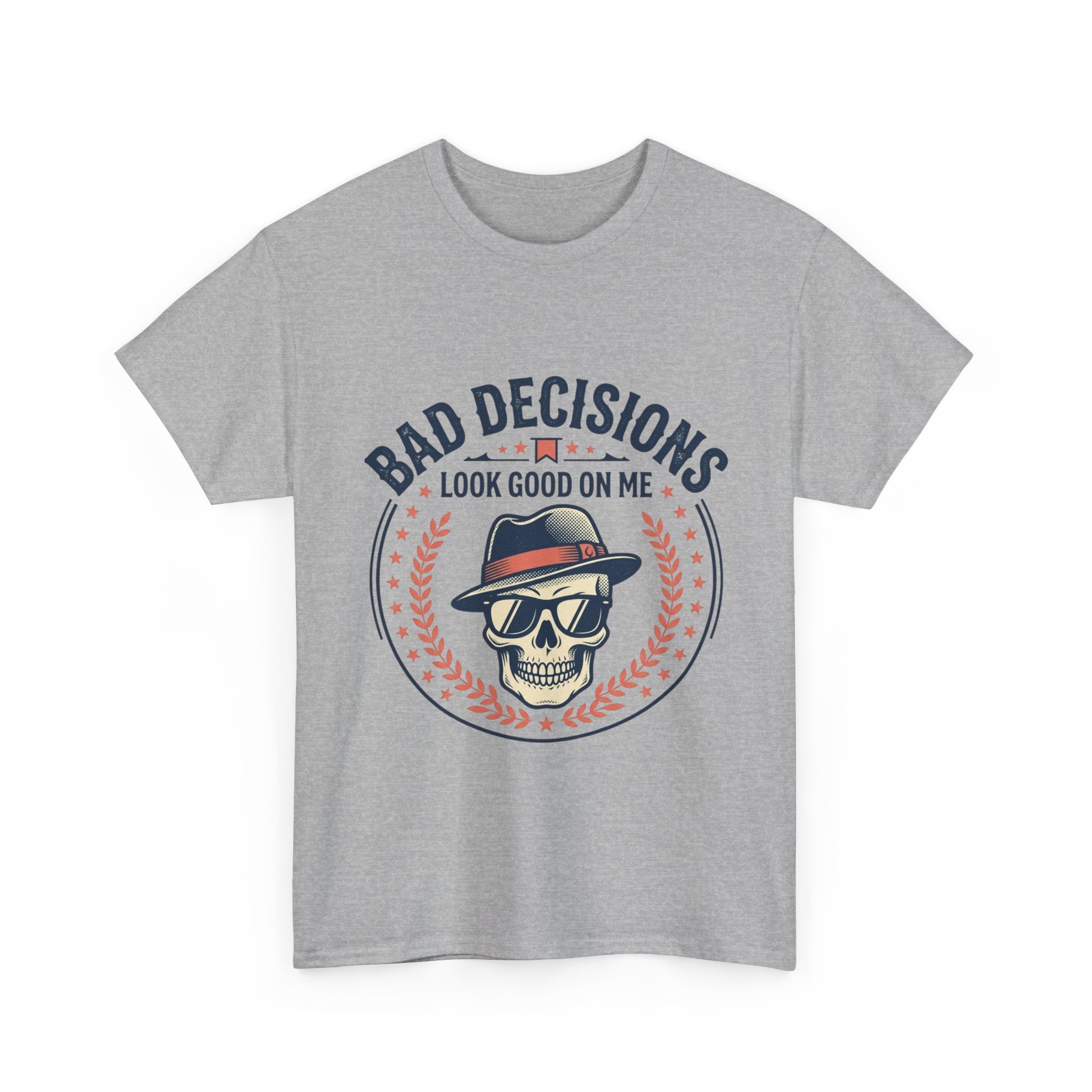 Skull 'Bad Decisions Look Good On Me' Graphic Tee