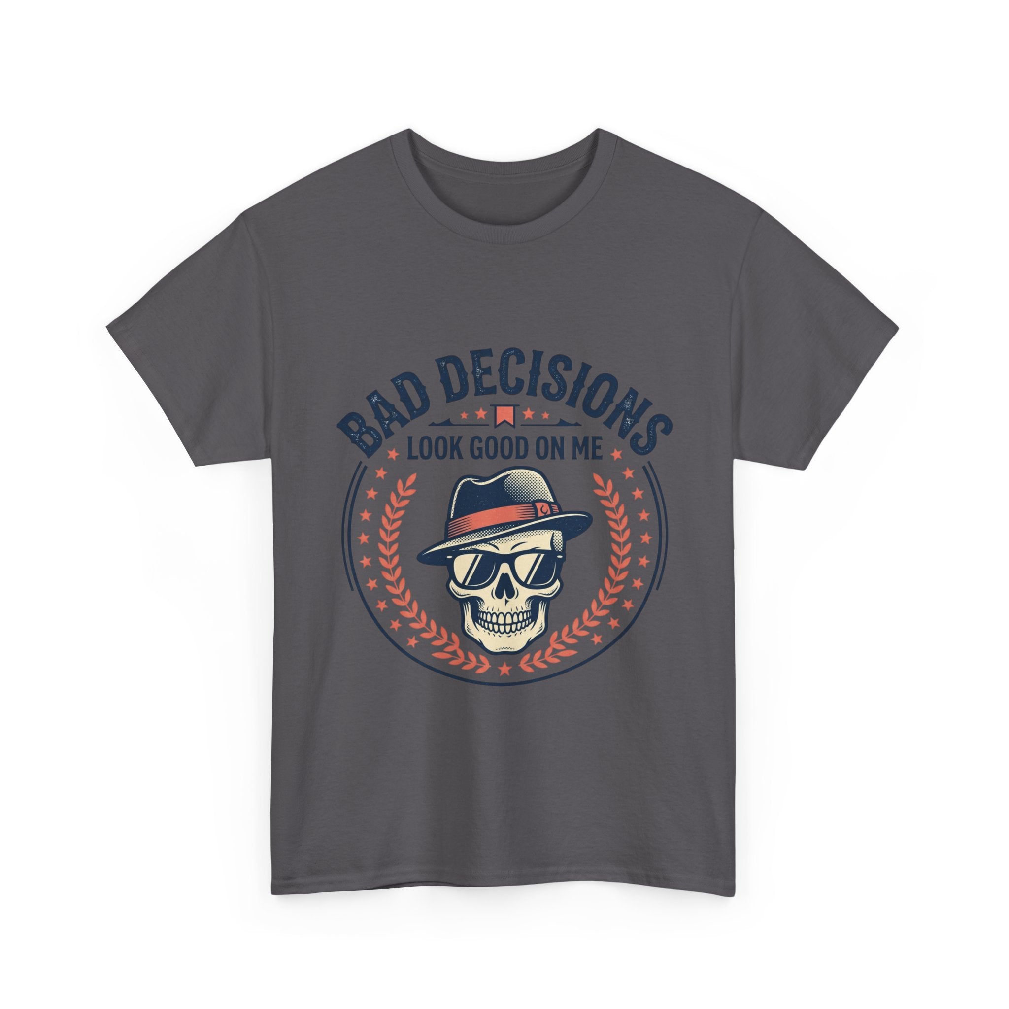 Skull 'Bad Decisions Look Good On Me' Graphic Tee
