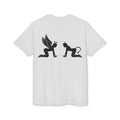 Angel & Devil Temptation Silhouette Tee – Naughty vs Nice Graphic T-Shirt 😈😇