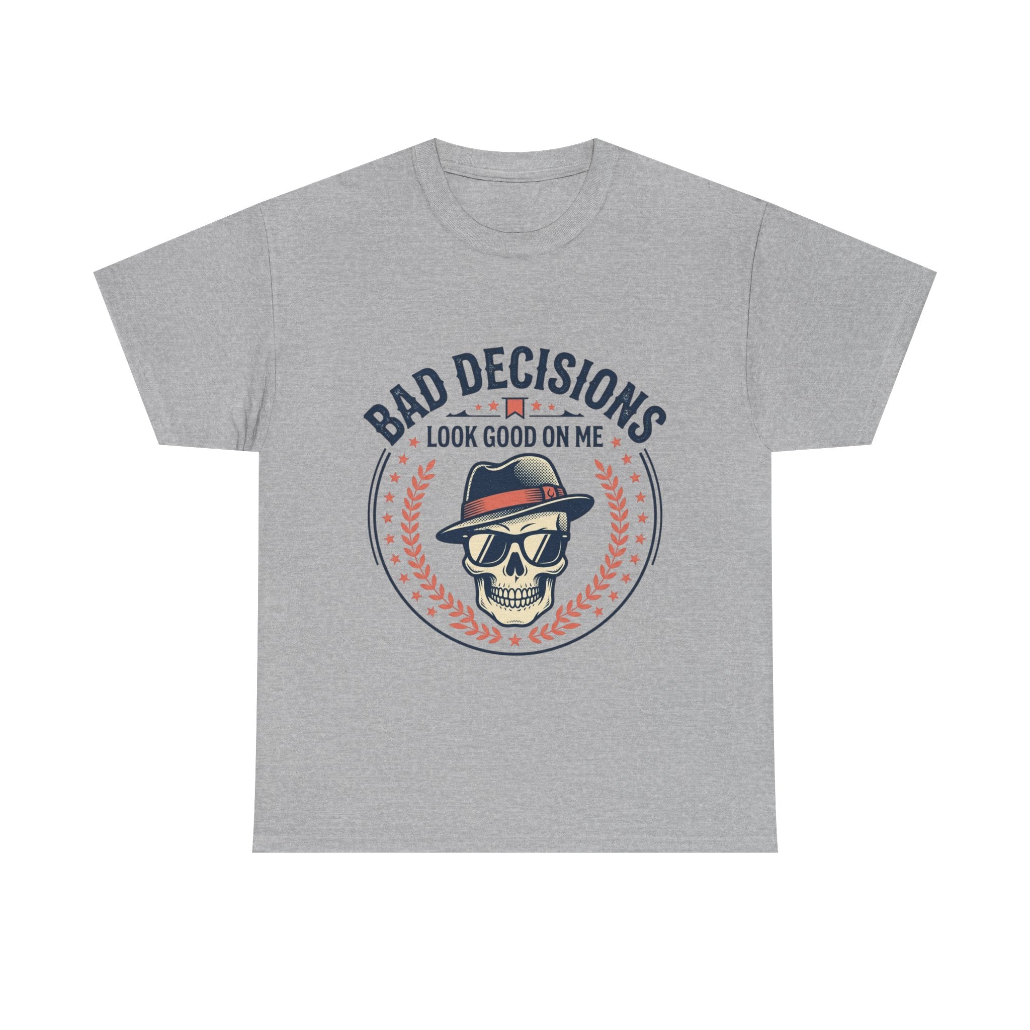 Skull 'Bad Decisions Look Good On Me' Graphic Tee