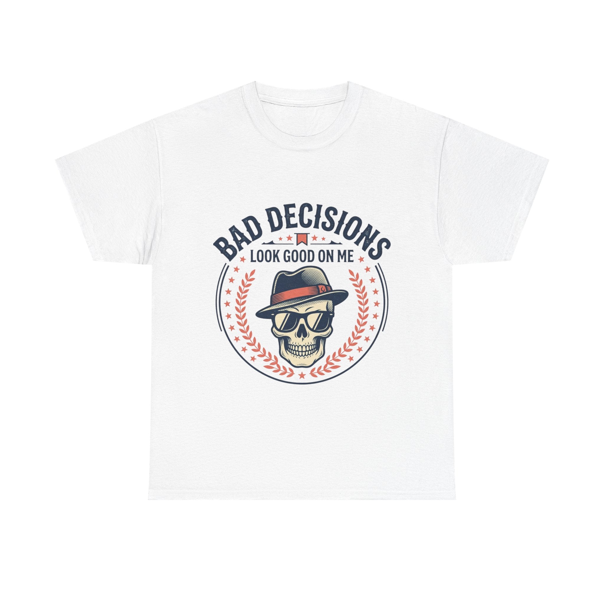 Skull 'Bad Decisions Look Good On Me' Graphic Tee